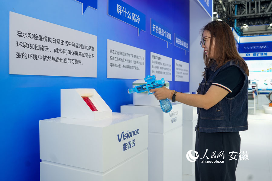 就“屏”实力！合肥新站高新区“新”品亮相